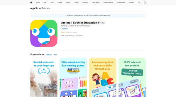 Otsimo Special Education