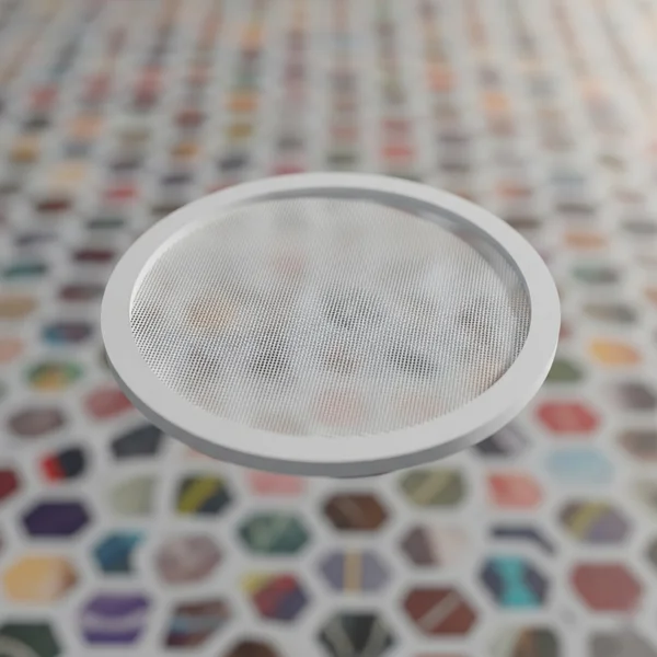 Abstrakte visuelle Darstellung des AQ-Tests als Screening-Instrument, nicht als Diagnosewerkzeug