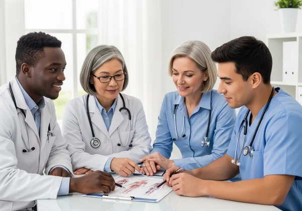 Nhóm đa dạng các chuyên gia tự kỷ hợp tác.