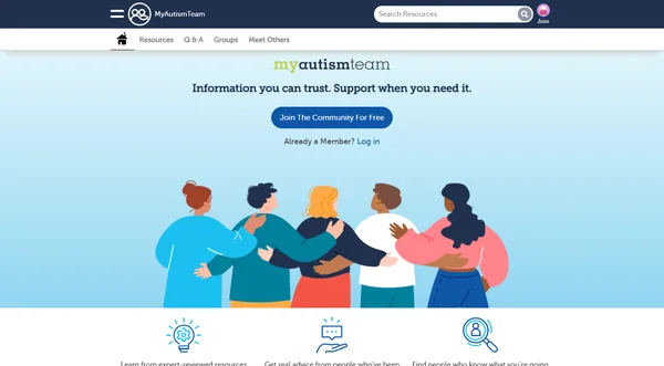 MyAutismTeam सोशल नेटवर्क